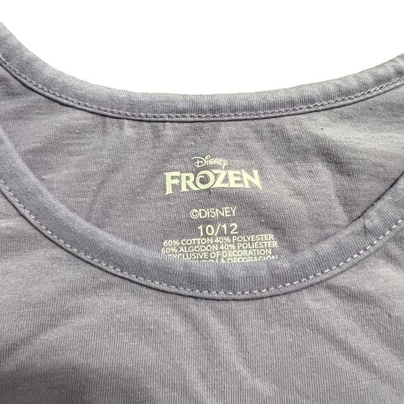 Disney 10/12Y Frozen Elsa Anna Sisters Tee Shirt - Picture 4 of 4